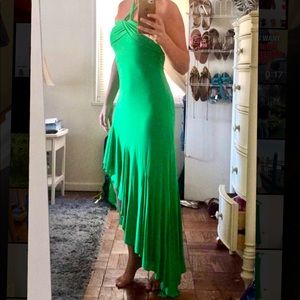 BCBG Kelly Green MIDI Dress